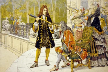 Louis XIV and Jacques Cassini